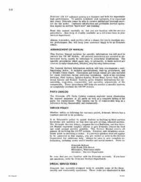 1971 Evinrude StarFlite 100 HP Outboards Service Repair Manual, PN 4753, Page 6