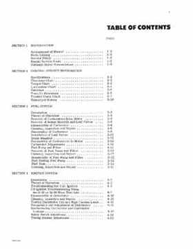 1972 Evinrude StarFlire 125 HP Outboards Service Repair Manual, PN 4822, Page 3