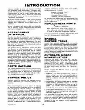 1976 Johnson Outboard Motor 40 HP Service Repair Manual P/N JM-7609, Page 6