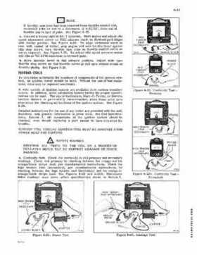 1976 Johnson Outboards Service Repair Manual 75 HP Models P/N JM-7612, Page 45