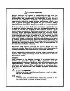 1977 Evinrude 55 HP Outboards OMC Service Repair Manual P/N 5307, Page 2