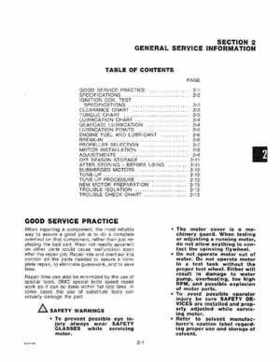 1978 Evinrude 25/35 HP Service and Repair Manual P/N 5395, Page 10