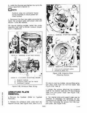 1978 Evinrude 25/35 HP Service and Repair Manual P/N 5395, Page 62