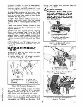 1978 Evinrude 25/35 HP Service and Repair Manual P/N 5395, Page 111