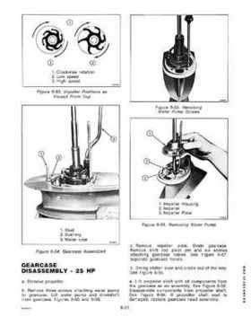 1978 Evinrude 25/35 HP Service and Repair Manual P/N 5395, Page 124