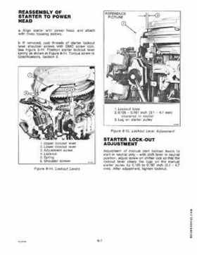 1978 Evinrude 25/35 HP Service and Repair Manual P/N 5395, Page 176