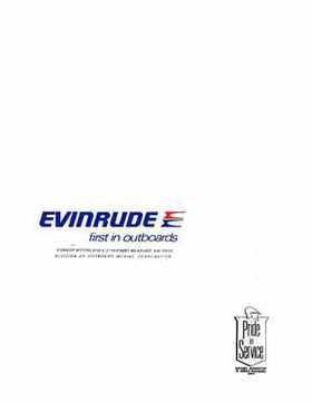 1978 Evinrude Outboards 9.9/15HP Service Repair Manual P/N 5394, Page 113