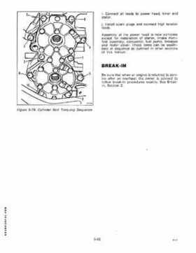 1979 Johnson Outboards V-4 Models Factory OEM Service Repair Manual P/N JM-7909, Page 105