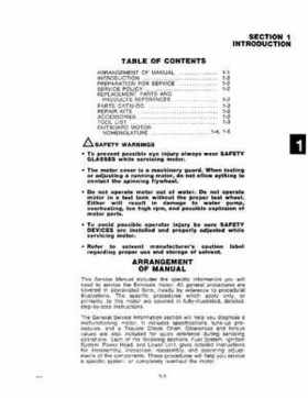 1979 V4 Evinrude Outboard Service Repair Manual for V4 Engines P/N 506764, Page 5
