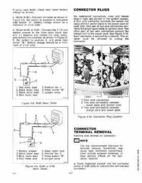 1979 V4 Evinrude Outboard Service Repair Manual for V4 Engines P/N 506764, Page 58