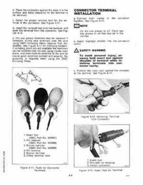 1979 V4 Evinrude Outboard Service Repair Manual for V4 Engines P/N 506764, Page 59