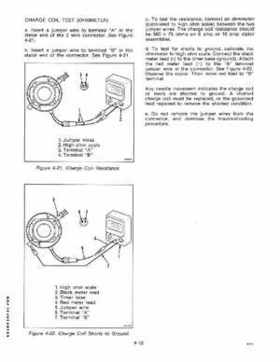 1979 V4 Evinrude Outboard Service Repair Manual for V4 Engines P/N 506764, Page 63