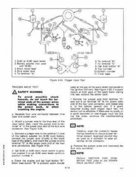 1979 V4 Evinrude Outboard Service Repair Manual for V4 Engines P/N 506764, Page 65