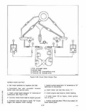 1979 V4 Evinrude Outboard Service Repair Manual for V4 Engines P/N 506764, Page 69
