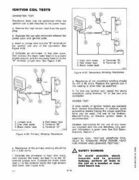 1979 V4 Evinrude Outboard Service Repair Manual for V4 Engines P/N 506764, Page 70