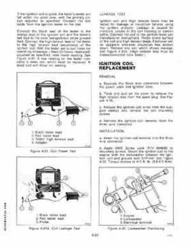 1979 V4 Evinrude Outboard Service Repair Manual for V4 Engines P/N 506764, Page 71