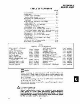 1979 V4 Evinrude Outboard Service Repair Manual for V4 Engines P/N 506764, Page 108