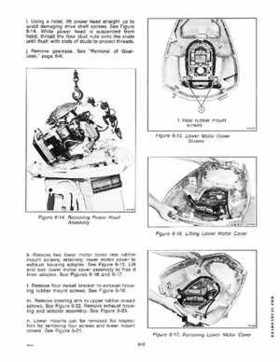 1979 V4 Evinrude Outboard Service Repair Manual for V4 Engines P/N 506764, Page 116
