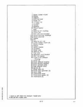 1979 V4 Evinrude Outboard Service Repair Manual for V4 Engines P/N 506764, Page 119