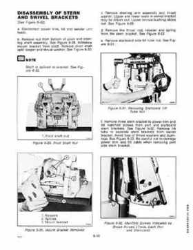1979 V4 Evinrude Outboard Service Repair Manual for V4 Engines P/N 506764, Page 122