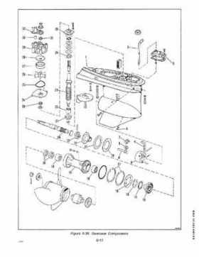 1979 V4 Evinrude Outboard Service Repair Manual for V4 Engines P/N 506764, Page 124