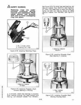 1979 V4 Evinrude Outboard Service Repair Manual for V4 Engines P/N 506764, Page 137