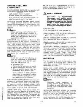 1981 Johnson/Evinrude 4HP Outboards Service Repair Manual P/N 392069, Page 14