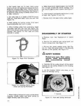 1981 Johnson/Evinrude 4HP Outboards Service Repair Manual P/N 392069, Page 76