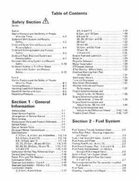 1982 Johnson/Evinrude 2 thru V-6 Service Repair Manual P/N 392790, Page 4