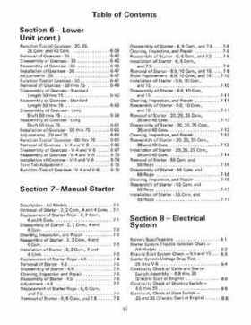 1982 Johnson/Evinrude 2 thru V-6 Service Repair Manual P/N 392790, Page 9
