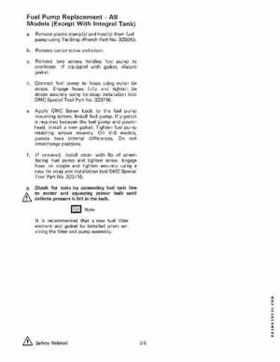 1982 Johnson/Evinrude 2 thru V-6 Service Repair Manual P/N 392790, Page 115