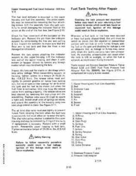 1982 Johnson/Evinrude 2 thru V-6 Service Repair Manual P/N 392790, Page 124