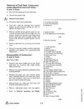1982 Johnson/Evinrude 2 thru V-6 Service Repair Manual P/N 392790, Page 135