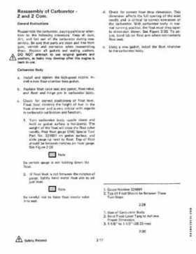 1982 Johnson/Evinrude 2 thru V-6 Service Repair Manual P/N 392790, Page 137