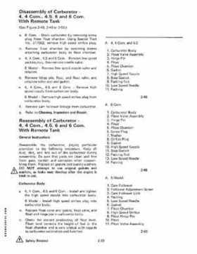 1982 Johnson/Evinrude 2 thru V-6 Service Repair Manual P/N 392790, Page 148