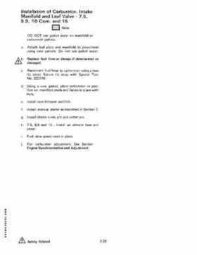 1982 Johnson/Evinrude 2 thru V-6 Service Repair Manual P/N 392790, Page 160