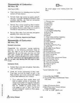 1982 Johnson/Evinrude 2 thru V-6 Service Repair Manual P/N 392790, Page 178