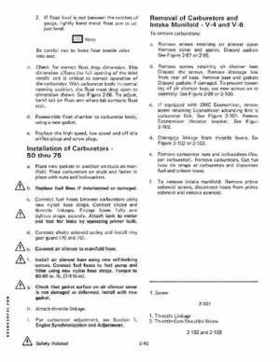 1982 Johnson/Evinrude 2 thru V-6 Service Repair Manual P/N 392790, Page 180