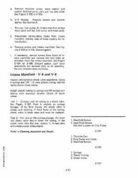 1982 Johnson/Evinrude 2 thru V-6 Service Repair Manual P/N 392790, Page 182