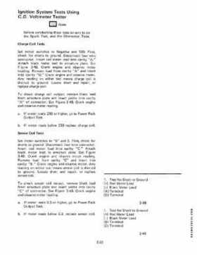 1982 Johnson/Evinrude 2 thru V-6 Service Repair Manual P/N 392790, Page 247