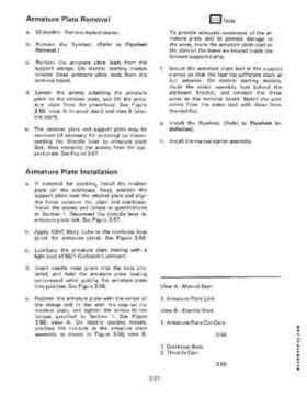 1982 Johnson/Evinrude 2 thru V-6 Service Repair Manual P/N 392790, Page 257