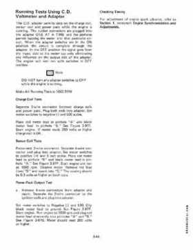 1982 Johnson/Evinrude 2 thru V-6 Service Repair Manual P/N 392790, Page 291