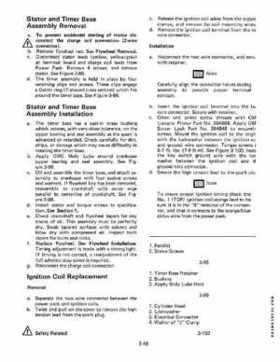 1982 Johnson/Evinrude 2 thru V-6 Service Repair Manual P/N 392790, Page 293