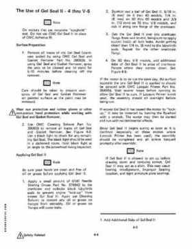 1982 Johnson/Evinrude 2 thru V-6 Service Repair Manual P/N 392790, Page 304