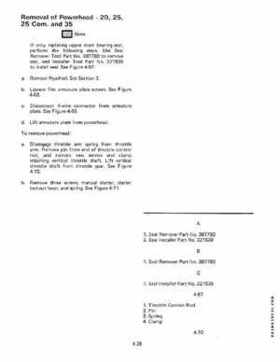 1982 Johnson/Evinrude 2 thru V-6 Service Repair Manual P/N 392790, Page 347