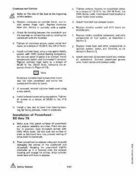 1982 Johnson/Evinrude 2 thru V-6 Service Repair Manual P/N 392790, Page 377