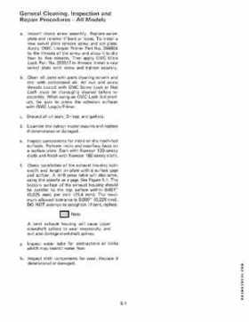 1982 Johnson/Evinrude 2 thru V-6 Service Repair Manual P/N 392790, Page 397