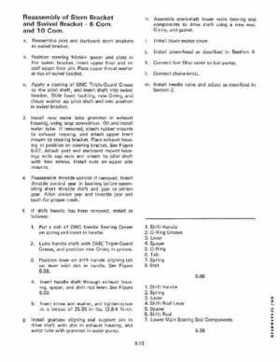 1982 Johnson/Evinrude 2 thru V-6 Service Repair Manual P/N 392790, Page 421
