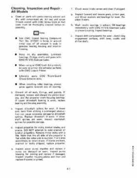 1982 Johnson/Evinrude 2 thru V-6 Service Repair Manual P/N 392790, Page 479