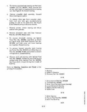 1982 Johnson/Evinrude 2 thru V-6 Service Repair Manual P/N 392790, Page 497